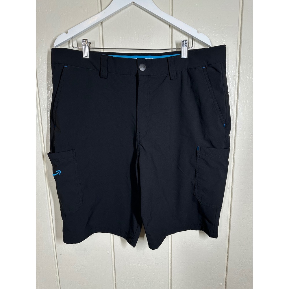 Amazon Shorts Mens XL Black Luly Yang Cargo Performance Hiking 7731